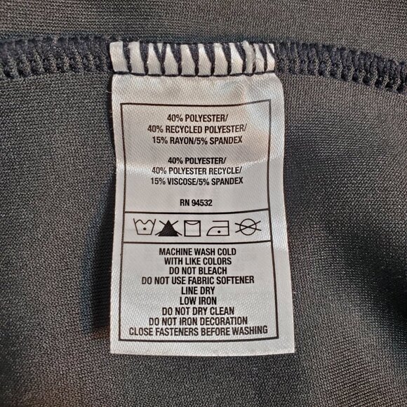 Storm Creek Collaborator Quarter Zip Pullover Sweater Men's 2XL Gray/Black - Picture 6 of 10